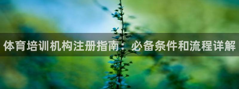 富联娱乐在线注册链接是什么：体育培训机构注册指南：必