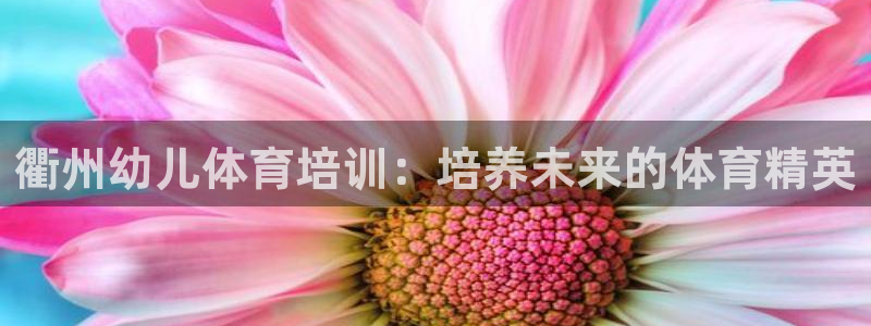 富联平台安装视频教程：衢州幼儿体育培训：培养未来的体