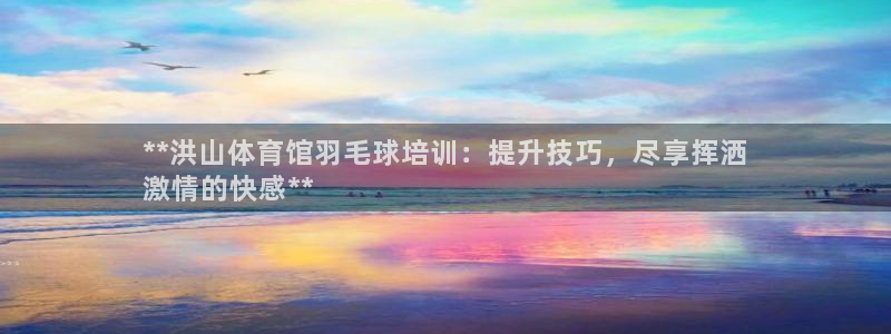 富联娱乐股东名单：**洪山体育馆羽毛球培训：提升技巧